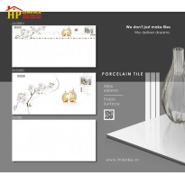 GẠCH ỐP TƯỜNG 30X60 TRẮNG TRƠN ĐÁ BÓNG ĐIỂM 2 THIÊN NGA VÀNG 36301 CAO CẤP GIÁ RẺ