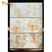 GẠCH ỐP TƯỜNG 30X60 VÂN ĐÁ VÀNG ĐIỂM BÔNG MẪU ĐƠN KHẮC KIM 98379 CAO CẤP GIÁ RẺ