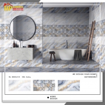 GẠCH ỐP TƯỜNG 30X60 VÂN ĐÁ XANH BIỂN ĐIỂM CỔ ĐIỂN 98222 CAO CẤP GIÁ RẺ