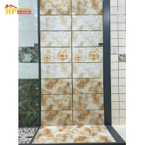 GẠCH ỐP TƯỜNG 30X60 VÂN ĐÁ VÀNG ĐIỂM BÔNG MẪU ĐƠN KHẮC KIM 98379 CAO CẤP GIÁ RẺ
