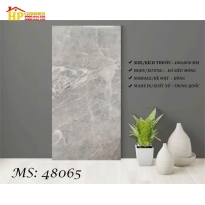 GẠCH ỐP TƯỜNG 40X80 VÂN ĐÁ XÁM SIÊU BÓNG 48065 CAO CẤP GIÁ RẺ