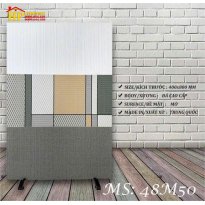 GẠCH ỐP TƯỜNG 40X80 VÂN VẢI XÁM ĐẬM LỢT ĐIỂM CÁ TÍNH MATT 48M50 CAO CẤP GIÁ RẺ