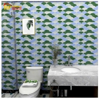 GẠCH TRANG TRÍ 30X60 VẨY CÁ XANH 3 MÀU 6502 CAO CẤP GIÁ RẺ