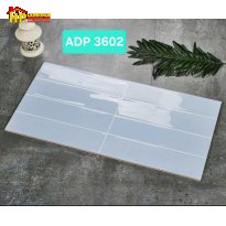 GẠCH TRANG TRÍ 30X60 8 Ô CHỮ NHẬT XANH LAM 3602 CAO CẤP GIÁ RẺ