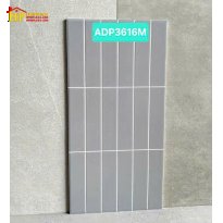 GẠCH TRANG TRÍ 30X60 18 Ô CHỮ NHẬT XÁM 3616M CAO CẤP GIÁ RẺ