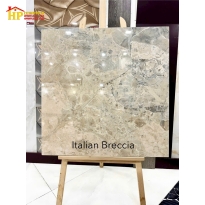 GẠCH LÁT NỀN 80X80 VÂN ĐÁ VÀNG XÁM ITALIAN BRECCIA CAO CẤP GIÁ RẺ