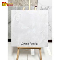 GẠCH LÁT NỀN 80X80 VÂN ĐÁ XÁM TRẮNG ONICE PEARLA CAO CẤP GIÁ RẺ
