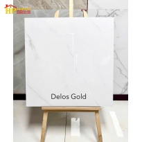 GẠCH LÁT NỀN 80X80 TRẮNG VÂN KHÓI DELOS GOLD CAO CẤP GIÁ RẺ