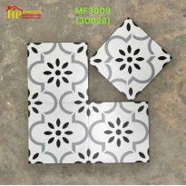 GẠCH BÔNG 30X30 TRẮNG HOA VĂN BÔNG CỔ ĐIỂN 3009 CAO CẤP GIÁ RẺ