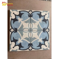 GẠCH BÔNG 20X20 HOA VĂN NỀN XANH CỔ ĐIỂN CAO CẤP GIÁ RẺ