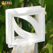 GẠCH BÔNG GIÓ 20X20 TRANG TRÍ HOA VĂN CHIẾC LÁ 802 CAO CẤP GIÁ RẺ