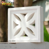 GẠCH BÔNG GIÓ 20X20 TRANG TRÍ HOA VĂN CÁNH HOA 804 CAO CẤP GIÁ RẺ