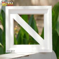 GẠCH BÔNG GIÓ 20X20 TRANG TRÍ HOA VĂN TAM GIÁC 817 CAO CẤP GIÁ RẺ