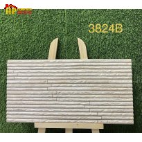 GẠCH TRANG TRÍ 30X60 MÀU KEM BE HỌA TIẾT CÁC DẢI ĐÁ THANH MẢNH CHẠY NGANG 3D NHẬP KHẨU CAO CẤP