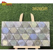 GẠCH TRANG TRÍ 30X60 ĐA SẮC MÀU HỌA TIẾT TỔ ONG KẾT HỢP TAM GIÁC LIÊN HOÀN NHẬP KHẨU CAO CẤP