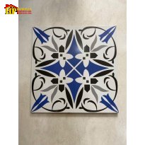 GẠCH LÁT NỀN TOLEL HOA VĂN BÔNG XANH CỔ ĐIỂN 17 CAO CẤP  GIÁ RẺ