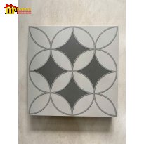 GẠCH LÁT NỀN TOLEL 30X30 HOA VĂN ĐỒNG TIỀN XÁM 09 CAO CẤP GIÁ RẺ