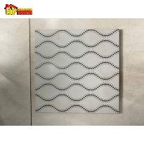 GẠCH LÁT NỀN TOLEL 30X30 TRẮNG HOA VĂN LƯỢN SÓNG 23 CAO CẤP GIÁ RẺ