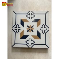 GẠCH LÁT NỀN TOLEL 30X30 HOA VĂN BÔNG XANH VÀNG 18 CAO CẤP GIÁ RẺ