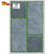 GẠCH LÁT SÂN 40X60 VÂN ĐÁ XÁM GHÉP CỎ 4602 CAO CẤP GIÁ RẺ