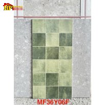 GẠCH TRANG TRÍ 30X60 Ô VUÔNG XANH LOANG 36Y06F CAO CẤP GIÁ RẺ