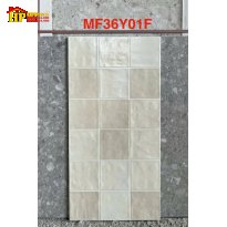 GẠCH TRANG TRÍ 30X60 Ô VUÔNG MÀU KEM LOANG 36Y01F CAO CẤP GIÁ RẺ