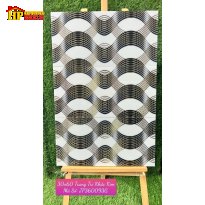 GẠCH TRANG TRÍ 30X60 KHẮC KIM LƯỢN SÓNG ĐEN VÀNG  CAO CẤP GIÁ RẺ