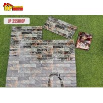 GẠCH TRANG TRÍ 25X50 KIỂU XÂY GẠCH MÀU LOANG KHẮC KIM 255010 CAO CẤP GIÁ RẺ