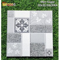 GẠCH LÁT NỀN TOLEL 30X30 HOA VĂN BÔNG XÁM GD3005 CAO CẤP GIÁ RẺ
