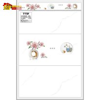 GẠCH ỐP TƯỜNG 40X80 TRẮNG VÂN KHÓI ĐIỂM BÔNG ĐÀO 48603 CAO CẤP GIÁ RẺ