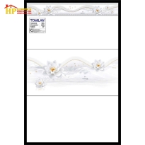 GẠCH ỐP TƯỜNG 40X80 TRẮNG TRƠN ĐIỂM BÔNG MẪU ĐƠN TRẮNG 48400 CAO CẤP GIÁ RẺ