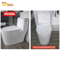 BÀN CẦU KHỐI MEN SỨ TRẮNG JVC508A CAO CẤP GIÁ RẺ