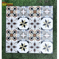 GẠCH BÔNG 40X40 BÔNG GHÉP XANH ĐEN VÀNG 46004 CAO CẤP GIÁ RẺ