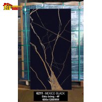GẠCH LÁT NỀN 60X120 ĐEN TIA CHỚP VÀNG 6211 NHẬP KHẨU CAO CẤP
