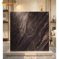 GẠCH LÁT NỀN 100X100 VÂN ĐÁ MARBLE BROWN 100CC66 CAO CẤP