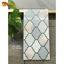 GẠCH TRANG TRÍ 30X60 SẮC MÀU XÁM KHÓI ÁNH XÀ CỪ HỌA TIẾT LỒNG ĐÈN MAROC NHẬP KHẨU CAO CẤP