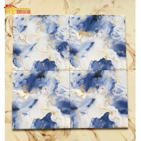 GẠCH LÁT NỀN 60X60 MÀU XANH VÂN ĐÁ MARBLE TRANH THỦY MẶC KẾT HỢP ÁNH KIM NHẬP KHẨU CAO CẤP