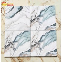 GẠCH LÁT NỀN 60X60 MÀU XANH NGỌC VÂN ĐÁ MARBLE NGHỆ THUẬT DÒNG CHẢY ÁNH KIM VÀNG NHẬP KHẨU CAO CẤP