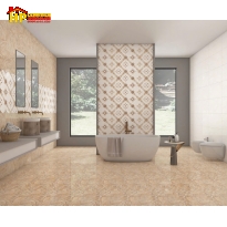 GẠCH ỐP TƯỜNG 30X60 VÂN ĐÁ MARBLE NÂU KEM ĐIỂM HOA VĂN KIM CƯƠNG HIỆU ỨNG 3D NHẬP KHẨU CAO CẤP