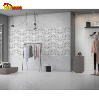 GẠCH ỐP TƯỜNG 30X60 VÂN MÂY XÁM ĐẬM LỢT ĐIỂM HOA VĂN BÔNG CỔ ĐIỂM HIỆU ỨNG 3D NHẬP KHẨU CAO CẤP
