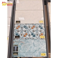 GẠCH ỐP TƯỜNG 30X60 VÂN ĐÁ XANH BIỂN ĐIỂM HOA VĂN BÔNG HIỆU ỨNG 3D NHẬP KHẨU CAO CẤP