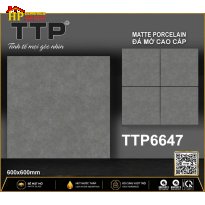 GẠCH LÁT NỀN 60X60 MÀU XÁM ĐẬM MỜ VÂN ĐÁ HIỆU ỨNG GIẢ XI MĂNG MỘC MẠC CAO CẤP GIÁ RẺ