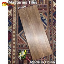 GẠCH CẦU THANG 47X120 VÂN GỖ TÔN MÀU NÂU ĐẬM NHẬP KHẨU CAO CẤP