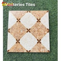 GẠCH LÁT NỀN 30X30 SẮC NÂU ĐÁ MÀI ĐẬM LỢT HỌA TIẾT HÌNH THOI CHỈ VÀNG NHẬP KHẨU CAO CẤP