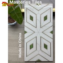 GẠCH TRANG TRÍ 30X60 MÀU TRẮNG VÂN MÂY HỌA TIẾT NGÔI SAO KHỐI KIM CƯƠNG XANH NHẬP KHẨU CAO CẤP  