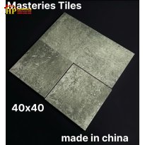 GẠCH TRANG TRÍ 40X40 TONE MÀU XANH RÊU GIẢ CỔ HỌA TIẾT RỈ SÉT NHẬP KHẨU CAO CẤP