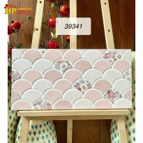 GẠCH TRANG TRÍ 30X60 MÀU HỒNG PHẤN HỌA TIẾT VẢY CÁ NHẬP KHẨU CAO CẤP