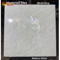 GẠCH LÁT NỀN 80X80 SẮC MÀU XÁM KHÓI VÂN ĐÁ MARBLE DÒNG CHẢY NHẬP KHẨU CAO CẤP