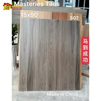 GẠCH LÁT NỀN 15X90 THANH GIẢ GỖ TONE MÀU ÓC CHÓ GIÀ TRẦM NHẬP KHẨU CAO CẤP