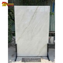 GẠCH LÁT NỀN 120X180 VÂN ĐÁ CẨM THẠCH MÀU VÀNG ẤM VÀ XÁM NHẠT KÉO CHÉO NGHỆ THUẬT NHẬP KHẨU CAO CẤP